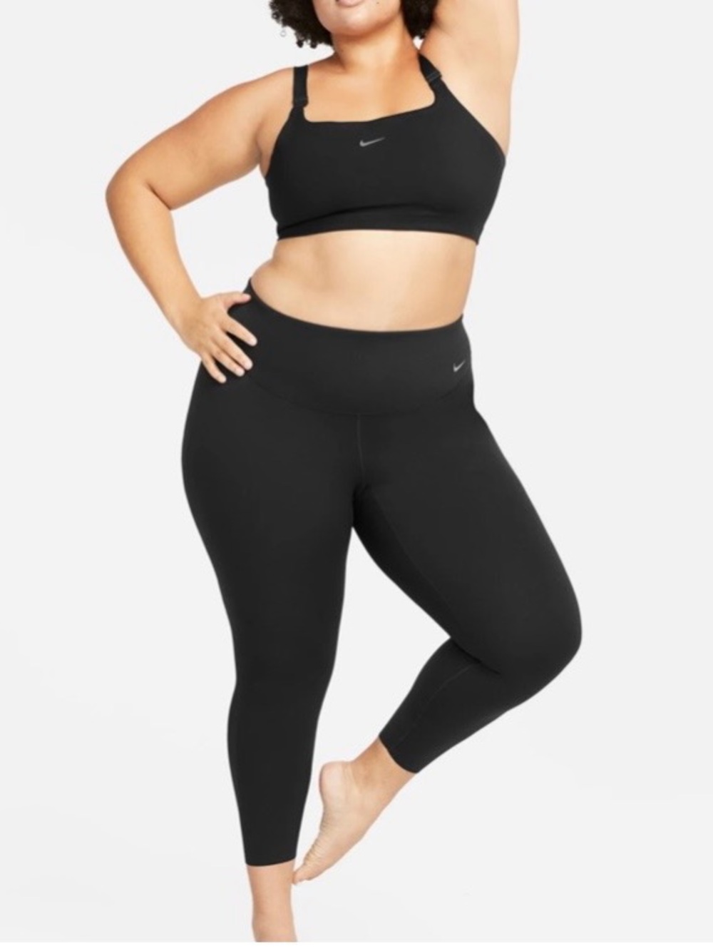 Nike Women's Zenvy Gentle-Support High-Waisted 7/8 Leggings-NWT-size 2X